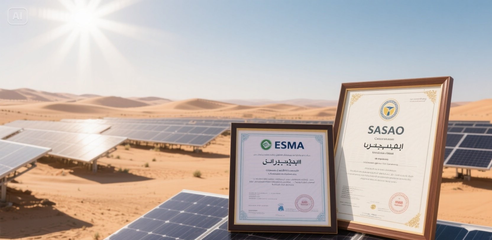 ESMA, SASO and solar PV ESMA و SASO و Solar PV