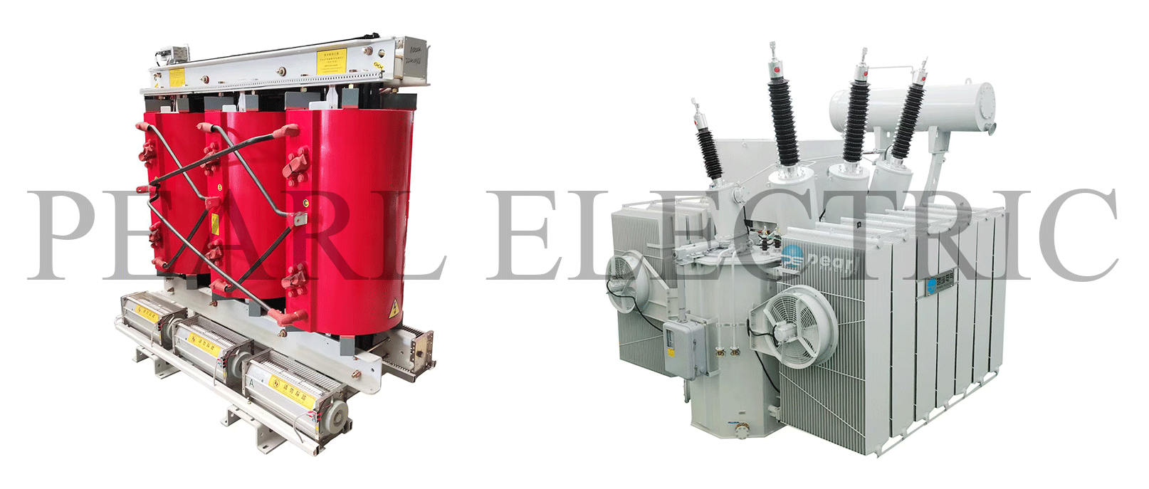 Dry-type transformers and oil-immersed transformers محولات من النوع الجاف والمحولات ذات الزيت