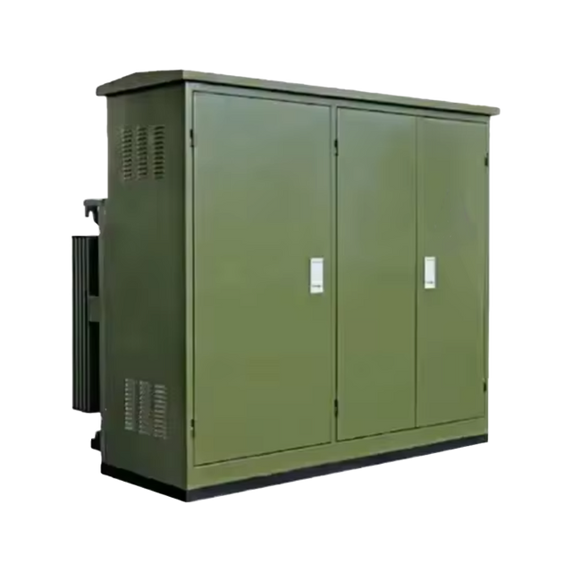 3000KVA 13.8-0.415KV محول طاقة مثبت على الوسادة الأمامية الميتة